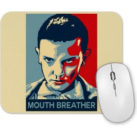 Resim Baskı Dükkanı Mouth Breather Stranger Things Mouse Pad 