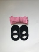Resim nisbutik aksesuar Set,bandana Babet Çorap Takım Bebek Hediyelik 