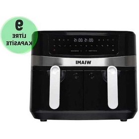 Resim Haikou Yağsız Wiami Sepetli Lt Hava Fritözü Çift Airfryer 9 Fi 