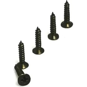 Resim Argesco Mühendislik Klips, Menteşe, Ayak Vidası 2,2x7,5mm Çelik - Siyah 100 Adet 