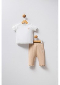 Resim U.s. Polo Assn Kız Bebek Beyaz Takım Usb2382-c-v1 Beyaz 