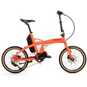 Resim Bisan E-Folding Strike Elektrikli Katlanır Bisiklet (Neon Turuncu) 