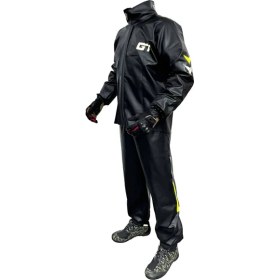 Resim Forte Gt 1138 Siyah Yağmurluk Alt Üst Takım 2xl 