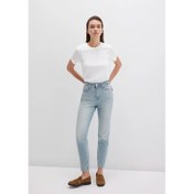 Resim Mavi Star Lt Used Classic Kadın Denim Pantolon (M101077-90535) 