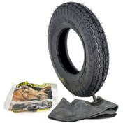 Resim El Arabası Lastiği+iç Lastik 350-7 Tt Tubetype - İç Lastikli Tip 4kat 