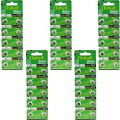 Resim Oxford AG3 LR41 384 L736 1.5V Alkaline Düğme Pil 50'li 