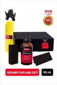 Resim RTSTech Seramik Kaplama Seti, Premium 50 mL, Boya Koruma, Yüksek Parlaklık, Su itici 