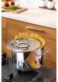 Resim Emsan Elite Derin Tencere Xl 22 Cm Gümüş 