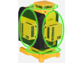 Resim Şarjlı Otomatik Lazer Distomat 4*360 Derece Yeşil 