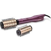 Resim BaByliss Hava Üflemeli Döner Başlıklı Saç Şekillendirici 650W, 2 Başlık, İyon Teknolojisi, Big Hair Dual Mor, AS950E 