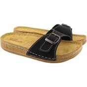 Resim Gezer Yazlık Kadın Tokalı Terlik (554652986) Siyah 