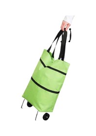 Resim Pazar Çantası Tekerlekli Katlanır Pazar Arabası Çanta Market Alış 