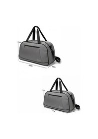 Resim Louisiana Polo El Valizi Spor Seyahat Çantası 2'li Büyük Ve Orta Boy Gri Gri 