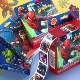 Resim 200 adet Marvel Örümcek Adam, Demir Adam, Hulk Çıkartmaları - Avengers Laptop ve Bagaj Dekorasyonları, Örümcek Adam, Demir Adam 