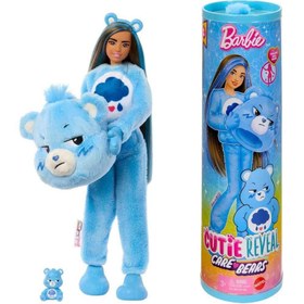 Resim Barbie Cutie Reveal Care Bear Serisi, Mavi JCN96 