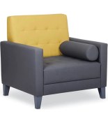 Resim FORSİT OFİS SİLVER TEKLİ OFİS VE BÜRO KANEPESİ 