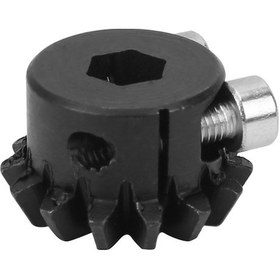 Resim Besthome1 Endüstriyel Robot Dişli - 14 Dişli Konik, 8mm Sıkma Delik, Dökme Çelik 