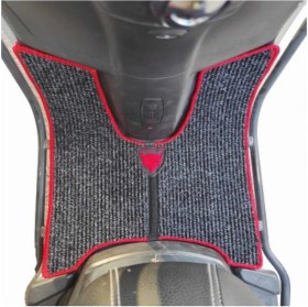 Resim Motosiklet Aksesuar Koruyucu Paspas Volta Revolt Rs4 50CC Uyumlu Kırmızı Kenar Overloklu 