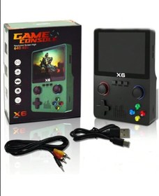 Resim X6 Taşınabilir Retro Oyun Konsolu HD Görüntü 10000 Oyunlu Game Stick 