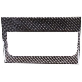 Resim Anjiexun Araba Orta Konsol Depolama Kutusu Çerçeve Sticker Trim İç 