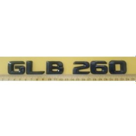 Resim Mercedes Uyumlu Yazı Glb 260 Siyah 