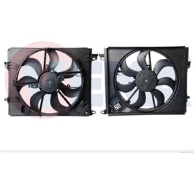 Resim Veka Megane 4 /talisman 1.5/1.6 Dci Fan Motoru Davlumbazlı Tekli Fan Rezistanslı (su + Klima) 214813939r 