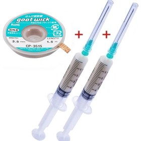 Resim Goot Wick Krem Flux, Anakart Chipset Onarımları Seti cp-3515 