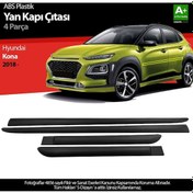 Resim S-dizayn Hyundai Kona Abs Plastik Yan Kapı Koruma Çıtası 2018 Üzeri A+ Kalite 
