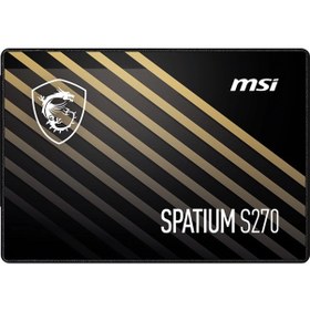Resim MSI Spatium S270 240GB 500-400MB Sata SSD 
