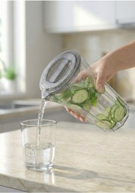 Resim Başucu Kristal Sürahi Kulpsuz - 1.2 Litre 