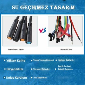 Resim 48V 1000W Elektrikli Bisiklet Dönüşüm Kiti Kampanya ! 