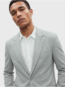 Resim LC Waikiki Gri Dar Kalıp Erkek Blazer Ceket 