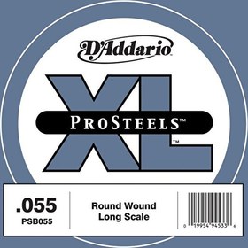 Resim D'Addario PSB055 Tek Bas Gitar Teli 