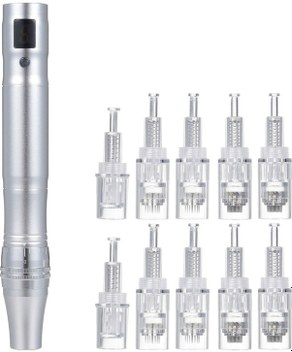 Profesyonel Cilt Bakımı İçin 10 Adet Mikroiğne Kartuşu - Evrensel Yedek İğne