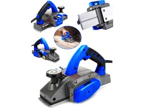 Resim Alman Pro 4000 Watt Bakır Sargılımotor Korumalı Sistem Çift Bıçaklı Planya Rende makinesi 