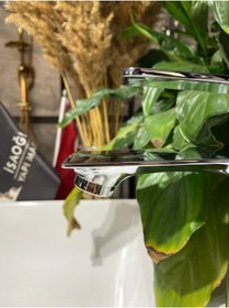 Resim İsaoğlu Yapı Lavabo Bataryası Silver Gümüş Mito Design Lavabo Bataryası Gümüş 