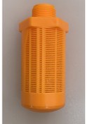 Resim Pnömatik Plastik Susturucu - 3/8'' 