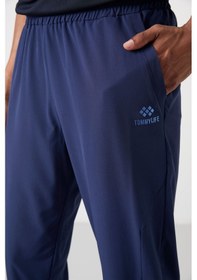 Resim Tommy Life İndigo Polyester İnce Yumuşak Comfort Fit Erkek Eşofman Alt - 82119 İndigo 