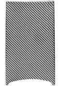 Resim Arka Hava Çıkışı Tekme Önleyici Panel Trim Kapağı Çıkartması Karbon Fiber 2014-2018 Aksesuarları 