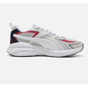 Resim Puma 395295-30 Hypnotic Günlük Spor Ayakkabı - Puma Gri Beyaz Kırmızı Gri - Beyaz - Kırmızı | Unisex 
