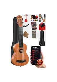 Resim Rennes RD-24 Concert Ukulele (Çanta Capo Askı Metod Pena) 