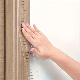 Resim 2m Duvar Yüksekliği Ölçüm Kartı - Okunabilir, Çağdaş Tarz, Dayanıklı PC Malzemesi, Yazılabilir ve Çıkarılabilir, Doğru 2m Her Sayfa, Oda Dekoru, Duvar Dekoru | Modern Duvar Sanatı | Dayanıklı Duvar Sanatı, Duvar Dekorasyonları 