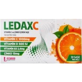 Resim Ledapharma Ledax C Vıtamın 1000 Mg 30 Saşe 