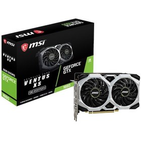Resim MSI Nvidia GeForce GTX 1660 Ventus XS 6G OC 6GB 192Bit GDDR5 DX(12) PCI-E 3.0 Ekran Kartı 