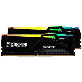 Resim Kingston Beast Rgb Expo 32GB(2X16) 6000MHZ CL36 KF560C36BBE2AK2-32TR Ddr5 Masaüstü Performans Ram 