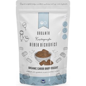 Resim OG natural Organik Keçiboynuzlu Bebek Bisküvisi 150 G +6 Ay 