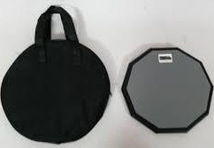 Resim Cremonia TD08 8 İnç Davul Çalışma Pedi - Siyah (Aksesuar) | Geniş Antrenman Alanı, Masa Üstü Kullanıma Uygun Kaymaz Taban, Hız ve Teknik Gelişimi İçin Optimize Edilmiş Yüzey 