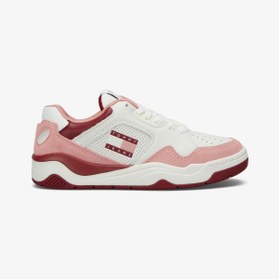 Resim Tommy Hilfiger Tommy Jeans New Basket Kadın Pembe Sneaker 