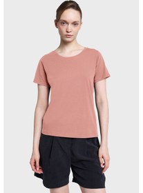 Resim Lescon Kadın Kısa Kollu T-shirt 26y-2127 Pembe 