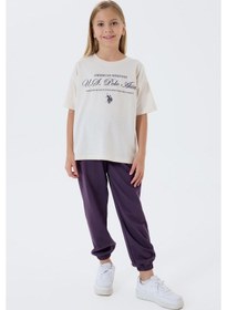 Resim U.s. Polo Assn. Kız Çocuk Beyaz Pijama Takım Us2502-c-v2 Beyaz 